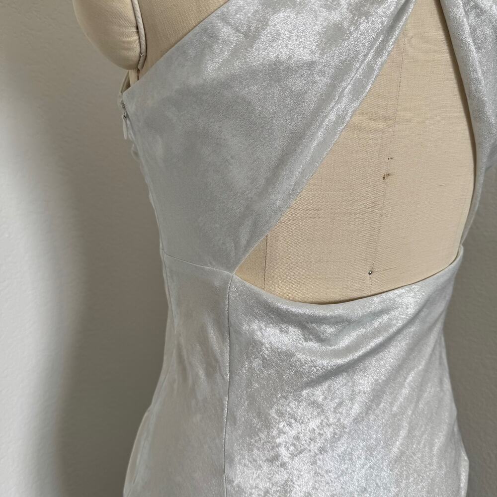 IRO Paris | NWT "Calvino" Pearl White Midi Dress Size 34 - Picture 11 of 11